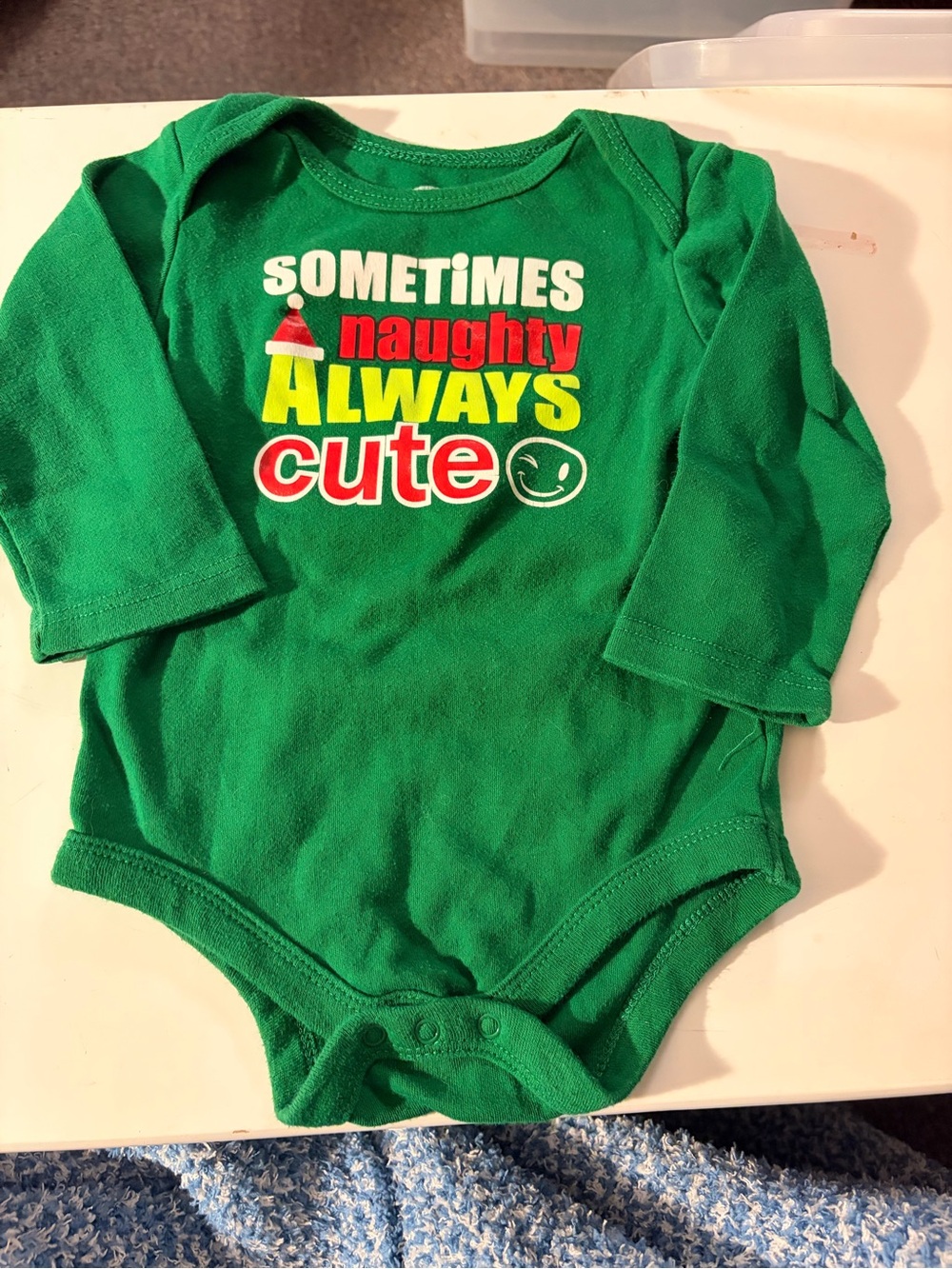 Bundle of 4 Christmas bodysuits